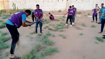 مديرية الشباب والرياضة تطلق معسكرًا تطوعيًا مجتمعيًا بمركز شباب باريس