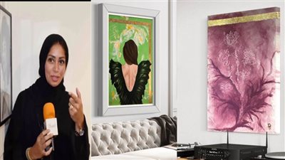 دنيا أغا.. فنانة تشكيلية تمزج الفن بالحياة والطاقة الإيجابية وتحصد العديد من الجوائز