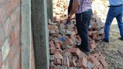 إيقاف أعمال بناء مخالف بالدور الثامن بمدينة ملوى