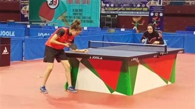 موعد مباراة هنا جودة ودينا مشرف في نهائي بطولة أفريقيا لفردي سيدات لتنس الطاولة