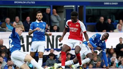 أرسنال يفوز على إيفرتون بهدف نظيف في البريميرليج 