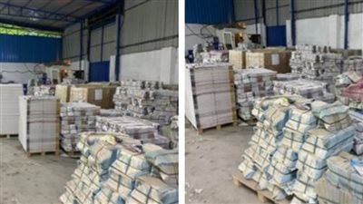 ضبط 9 آلاف نسخة ملازم وكتب تعليمية لمراحل تعليمية مختلفة دون تصريح بالقاهرة