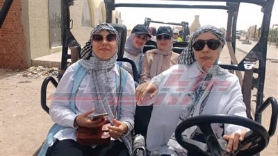 شباب كفر الشيخ يشاركون الرحلات الصيفية بالغردقه ضمن رحلات أعرف بلدك