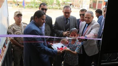 افتتاح معرض التعليم المجتمعي بكفر الشيخ