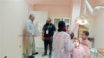 الكشف الطبي على 1103 مرضى بقافلة طبية في كفر الشيخ