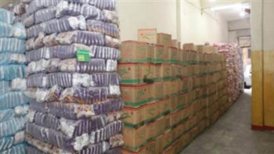 تموين الإسكندرية: ضبط طن مكرونة محظور بيعها خارج المنظومة التموينية 
