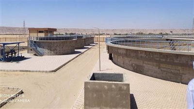 سوهاج: بدء أعمال التشغيل التجريبي لتوسعات محطة معالجة صرف صحي طهطا