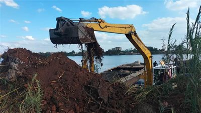 إزالة فورية لحالة تعدٍّ لبناء دون ترخيص بمركز ومدينة القصاصين الجديدة