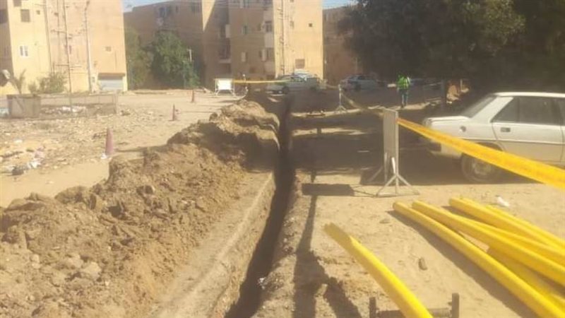 مشروع توصيل الغاز