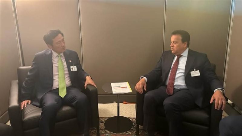 وزيرا الصحة المصري