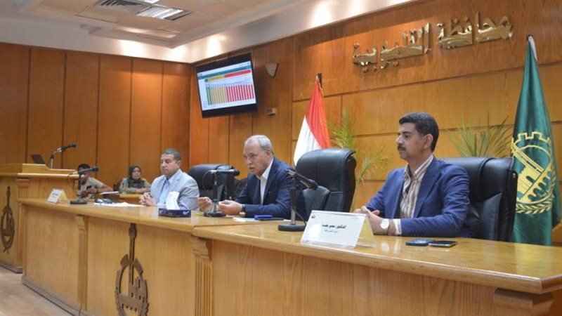 محافظ القليوبية يترأس