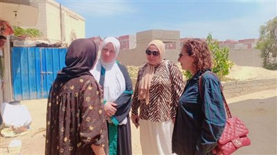 قومي المرأة بالبحيرة يواصل فعاليات الحملة الممتدة لطرق الأبواب 