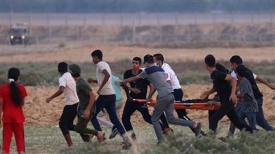 إصابات إثر قمع الاحتلال مسيرات سلمية شرق غزة