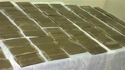 ضبط 20 كيلوجرامًا من مخدر الحشيش بحوزة عنصر إجرامي بمطروح