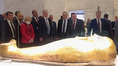 أمين مجلس الأمن الروسي يزور متحف الحضارة