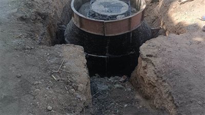 مد شبكات الصرف الصحي للامتدادات العمرانية الجديدة بقرى المرحلة الأولى لـ
