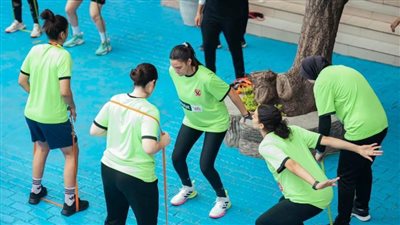 سيدات يد الأهلي يخضن مرانًا خفيفًا قبل لقاء دي سيل الكونغولي