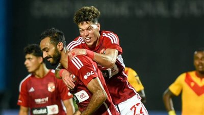 كهربا يسجل الهدف الرابع للأهلي أمام سانت جورج بدوري الأبطال
