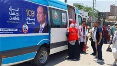 133 ألف خدمة صحية مجانية في المبادرات الرئاسية وجميع التخصصات خلال يوم