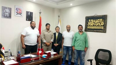 السفير الياباني في القاهرة يجري زيارة مهمة لاتحاد الجودو