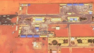 عاجل.. الأقمار الصناعية تظهر ميناء على مسار محور 