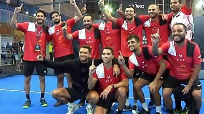 وزير الشباب والرياضة يهنئ المنتخب الوطني للبادل بعد تتويجه بلقب البطولة العربية الأولى