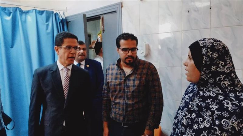 تفقد المصابين