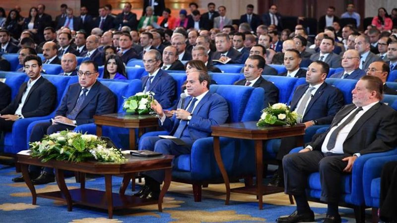 جانب من مشاركة الرئيس