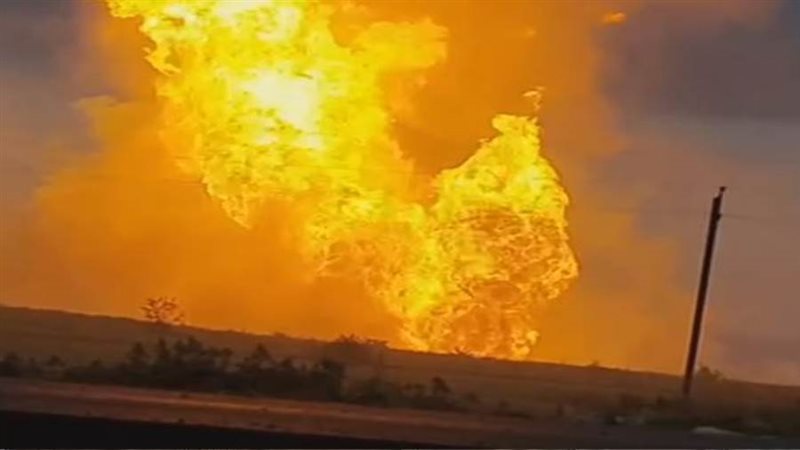 انفجار خط أنابيب