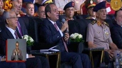 الرئيس السيسي: الجيش المصري حقق النصر بالإرادة رغم أن موازين القوى العالمية لم تكن في صالحه