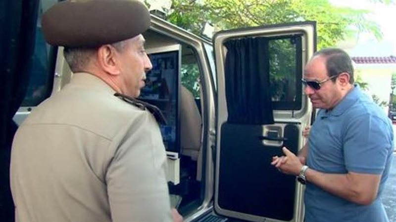 الرئيس يتفقد مركز