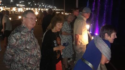 بني سويف تستقبل فوجين سياحيين متعددي الجنسيات على متن باخرتين