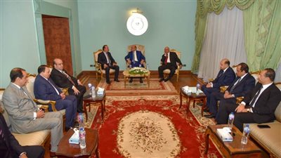 محافظ الإسكندرية يقدم التهنئة إلى وزير العدل بمناسبة عيد القضاء وبداية العام الجديد