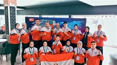 مصر تحصد 8 ميداليات في بطولة العالم للمواي تاي بتركيا
