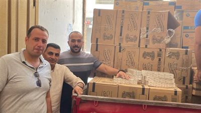ضبط 43 ألف علبة سجائر قبل بيعها بالسوق السوداء بالبحيرة