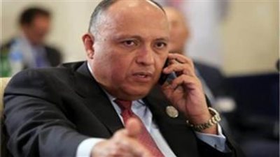 شكري يتلقى اتصالين هاتفيين من وزيري خارجية اليونان وتونس