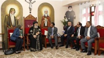عاجل.. البابا تواضروس يستقبل قنصل مصر بميلانو