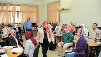  جامعة كفر الشيخ تكرم الحاصلين على الدورة التدريبية لجائزة التميز الحكومي