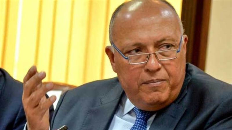 وزير الخارجية سامح