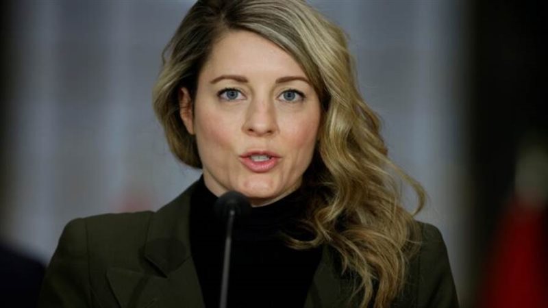 وزيرة الخارجية الكندية