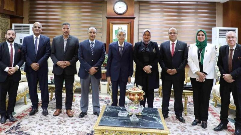 وفد مدارس النيل الدولية