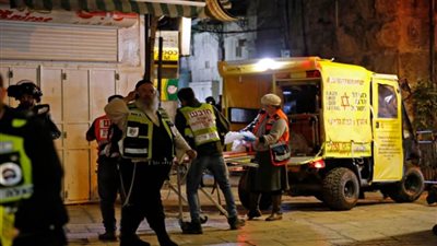 إصابة شرطيين من قوات الاحتلال في إطلاق نار بالقدس واستشهاد مُنفذ العملية