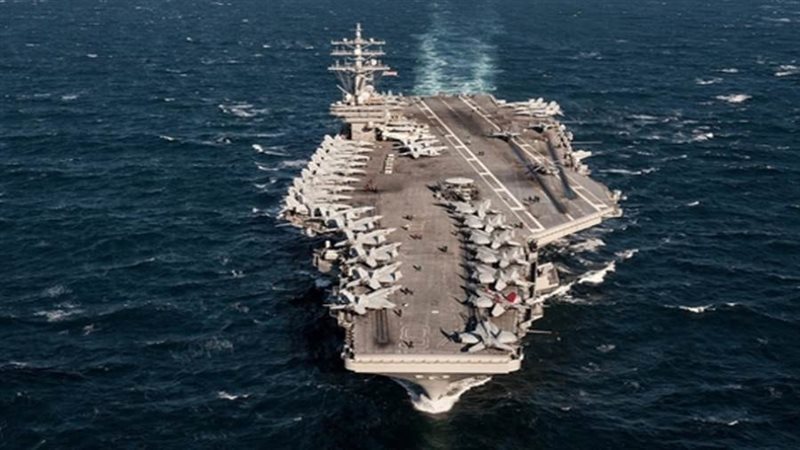 حاملة الطائرات الأمريكية