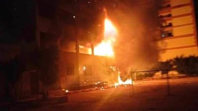 جهود مكثفة للسيطرة على حريق مدرسة بالدقهلية 