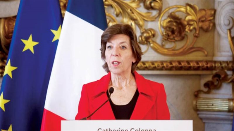 وزيرة الخارجية الفرنسية