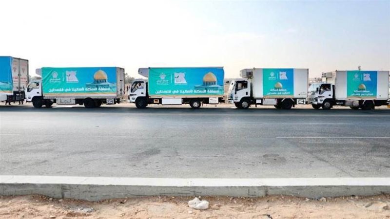 قوافل الإغاثة المصرية