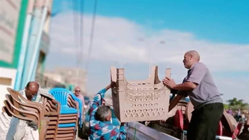 رفع وإزالة 714 حالة