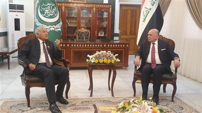  أبو الغيط يُجري مشاورات مع المسئولين العراقيين