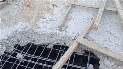 محافظ القليوبية يوقف أعمال بناء مخالف بعمارة في ببنها 