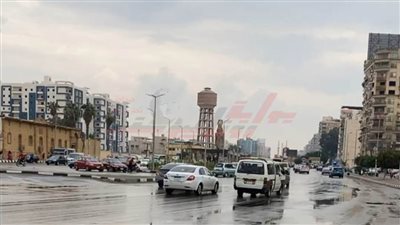 عاجل.. سقوط أمطار مفاجئة على محافظة الدقهلية وانخفاض طفيف في درجات الحرارة